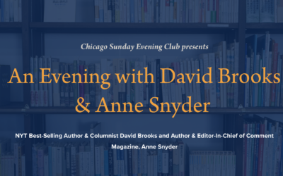 An Evening with David Brooks & Anne Snyder 